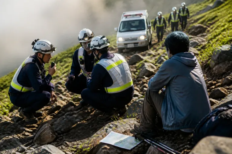 鳥海山で道に迷った東京都在住の男性 警察と合流し下山調整中