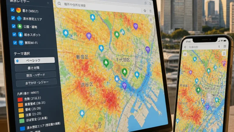 都が地図情報を統合する「Tokyo Map」正式版を公開