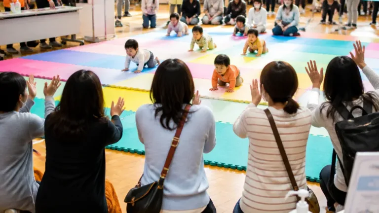 苫小牧で盛況 ハイハイ競走など子育てイベントが示した地域の実情