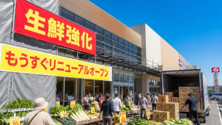 苫小牧の主力スーパー、ステイ店が生鮮強化で競争激化へ