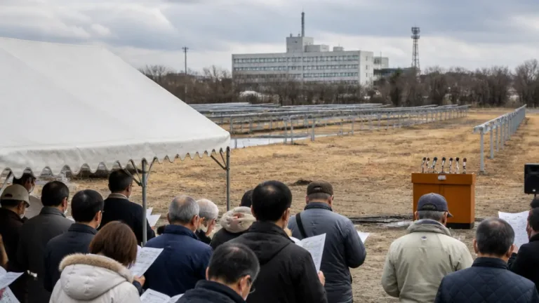 苫小牧の市有地メガソーラー計画が中止、事業者が辞退