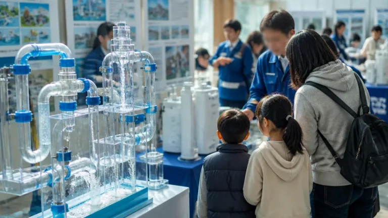 苫小牧で「水道フェスタ」盛況 仕組み学び生活に直結する理解深める