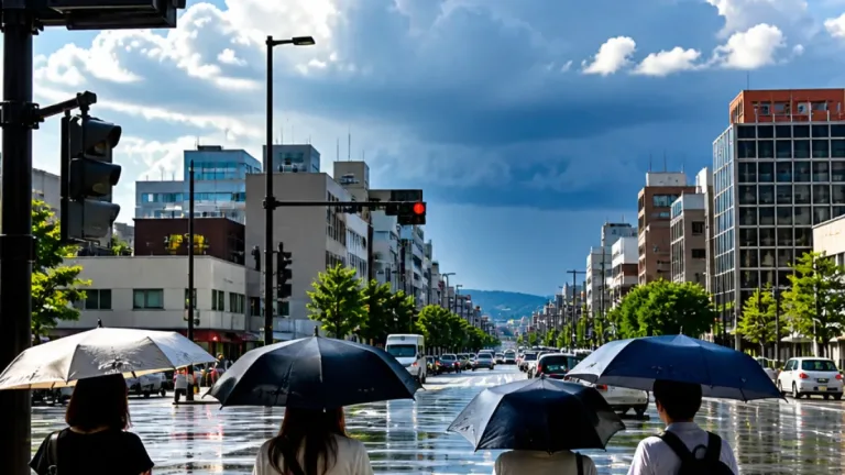 鳥取35℃・米子34℃ 午後は急な雨に注意