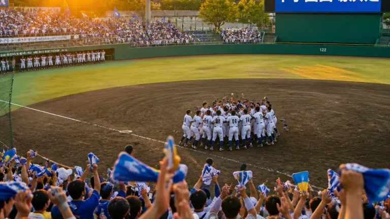 鳥取城北が３年連続で甲子園へ、鳥取に湧く歓声