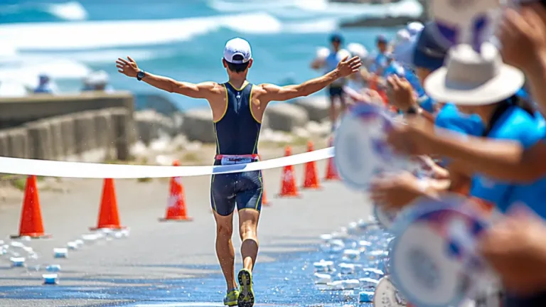 鳥取・皆生で鉄人レース、ロング男子は丸尾選手が連覇