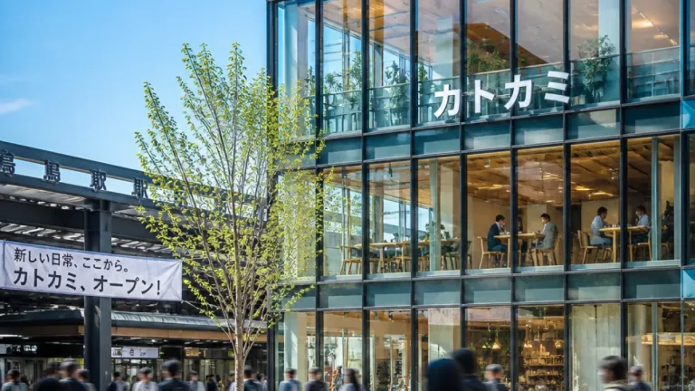 鳥取駅前にビジネス共創拠点「カトカミ」開設、まちなか活性化に期待