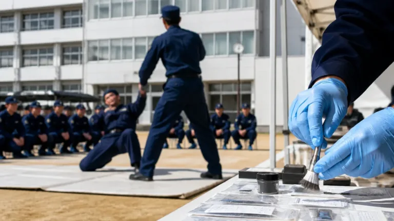 警察学校で逮捕術や鑑識を体験 住民に開かれた「オープンカンパニー」開催
