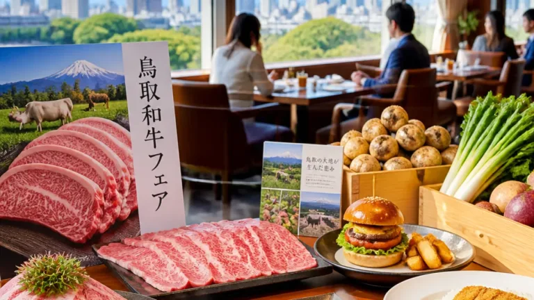 東京で展開、鳥取和牛を軸にした大型グルメフェア始まる