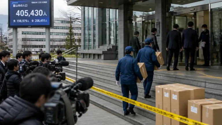 国勢調査の人口水増し疑惑で富山市が捜査対象に