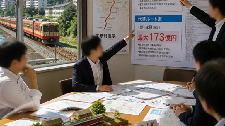 地鉄本線は全線維持で検討、費用負担で自治体が慎重