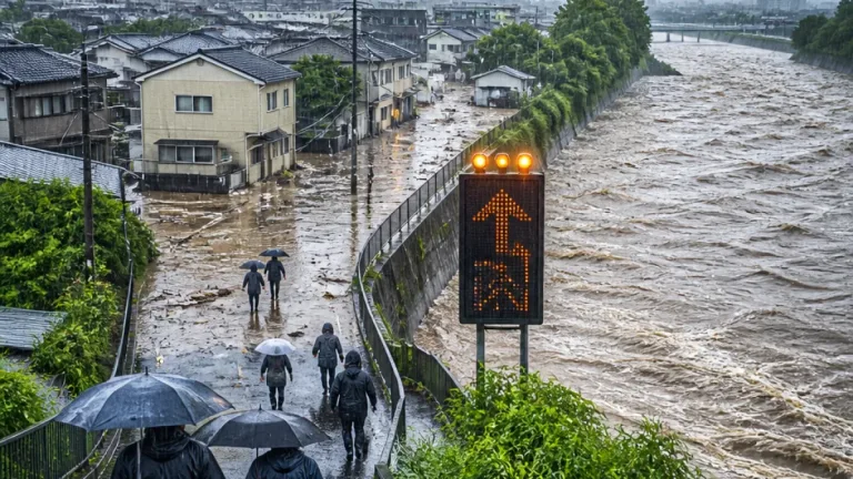 3日、県内に警報級の非常に激しい雨のおそれ