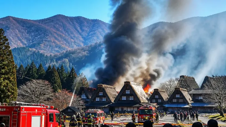 富山・菅沼の世界遺産集落で火災 被害状況と地域への影響を検証