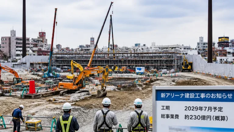 豊橋で着工再開の新アリーナ、完成へ課題と影響を検証
