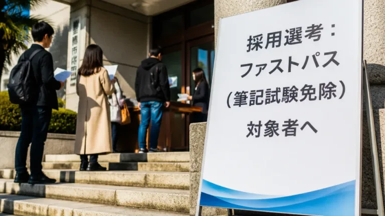 豊橋市、内定辞退者に筆記試験免除の「ファストパス」導入方針