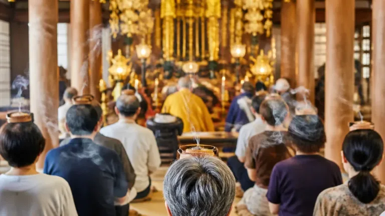豊橋・普門寺で夏の無病息災を祈る「ほうろく灸」