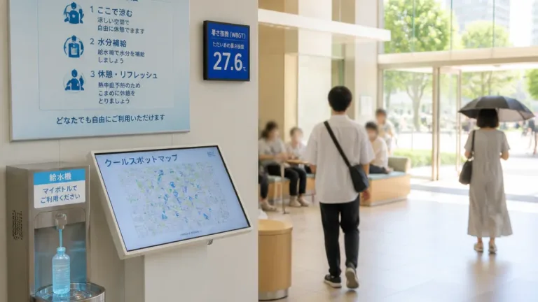 豊中市、夏季の熱中症対策で「クールスポット」を市内に設定