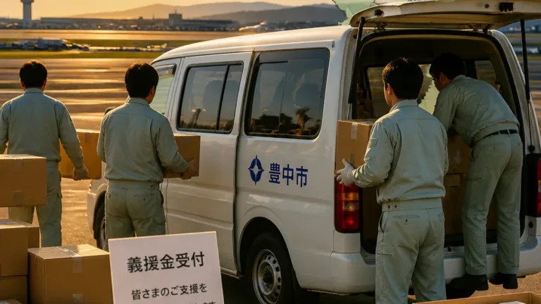 豊中市、熊本地震被災地に職員派遣と義援金受付を実施