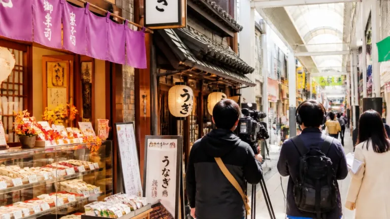 豊中の岡町商店街、街歩き番組で紹介