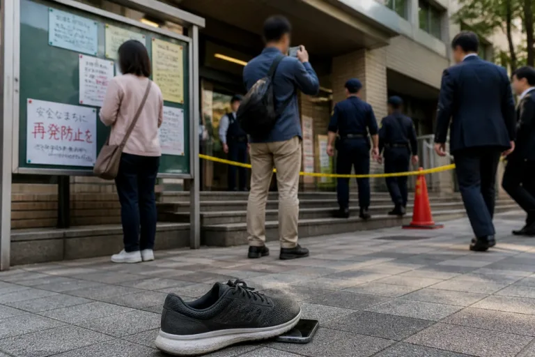豊中市職員が靴に仕込んだスマホで盗撮疑い、逮捕で地域の不安広がる