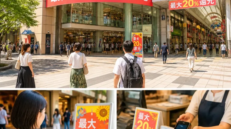 豊田市中心部でキャッシュレス還元キャンペーンが始動