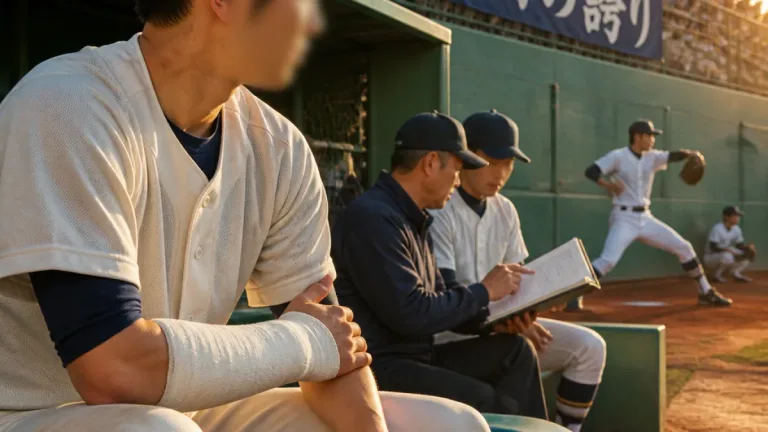 豊田の深谷龍生、直前骨折で投げられず伝令役に