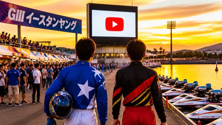 津・ボートレース津で話題 同級生対談が若手競走界を伝える
