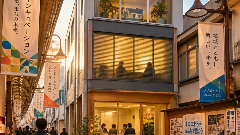 津の商店街で若者と企業を結ぶ「まるごとインキュベーション」始動