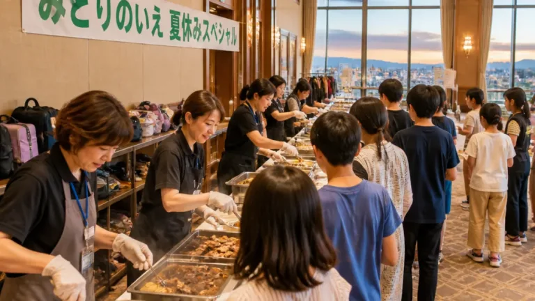 津で夏休み子ども食堂 ホテルが無料のスペシャル提供