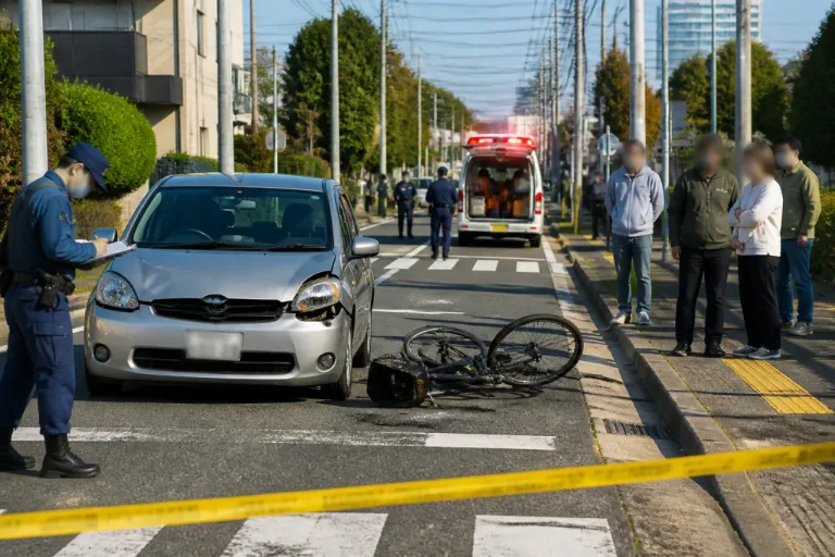 つくばで自転車と車の衝突 県内相次ぎ死亡と重傷者