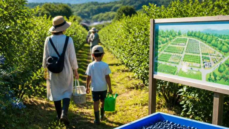 つくばの旬、ブルーベリー摘みと直売で楽しむ夏の味覚