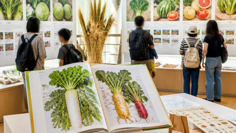 つくば・食と農の科学館で写真絵本を題材にした展示が始まる