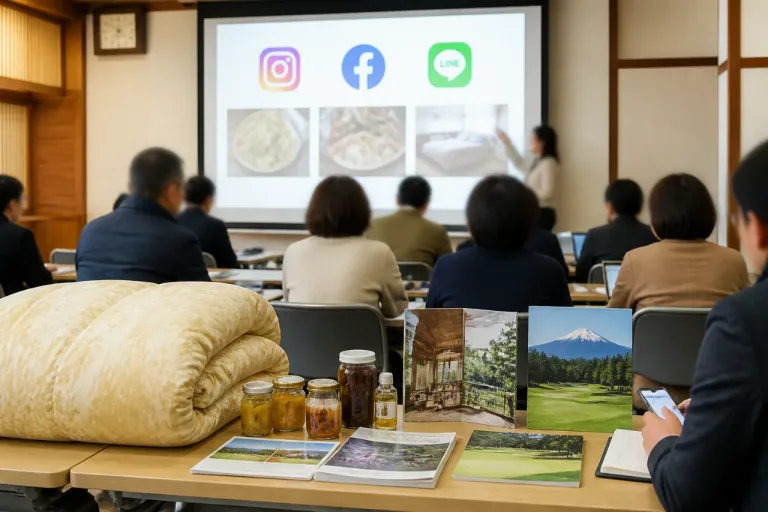 ふるさと納税減少に対応 都留市の事業者が発信力強化を学ぶ
