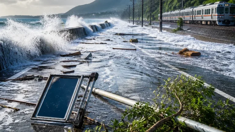 台風15号、静岡県は今夜遅くから早朝に最接近の見込み