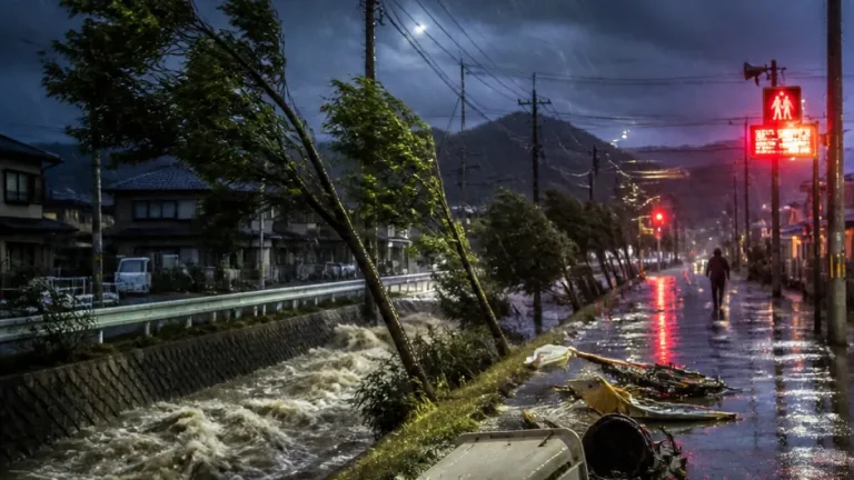 台風15号、あす夜に県接近 東部・富士五湖で大雨と強風に警戒