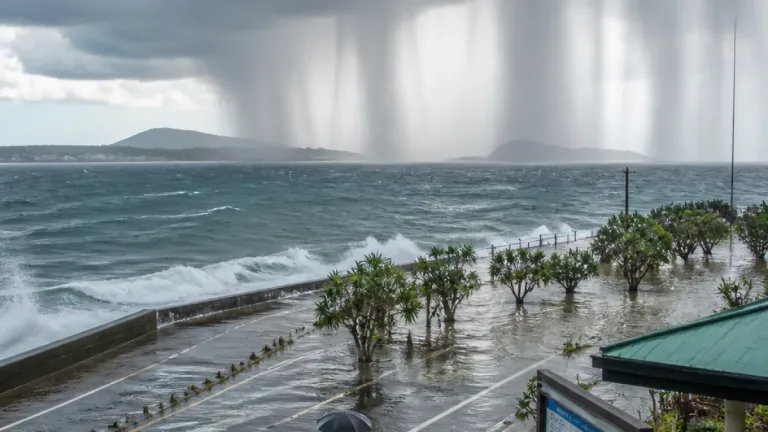 台風13号で線状降水帯の発生可能性 沖縄本島と大東島に警戒を