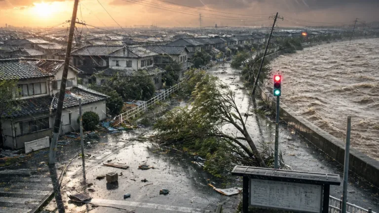 茨城県、暴風と大雨で最大級の警戒を