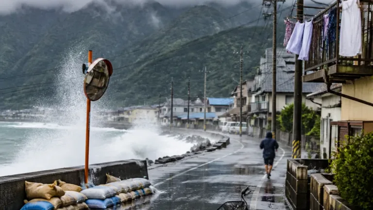 台風15号 静岡県も強風域と大雨に備えを