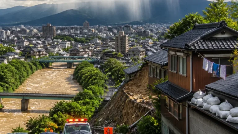 台風15号、富山県は明夜からあす午前が最接近 土砂災害に厳重警戒を