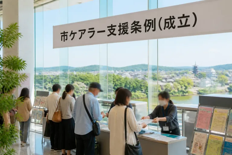 市議会が可決、宇治市「市ケアラー支援条例」成立へ