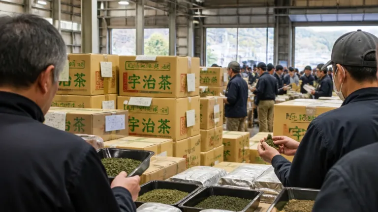 宇治茶取引、過去最高額に 抹茶需要で価格と金額が大幅上昇