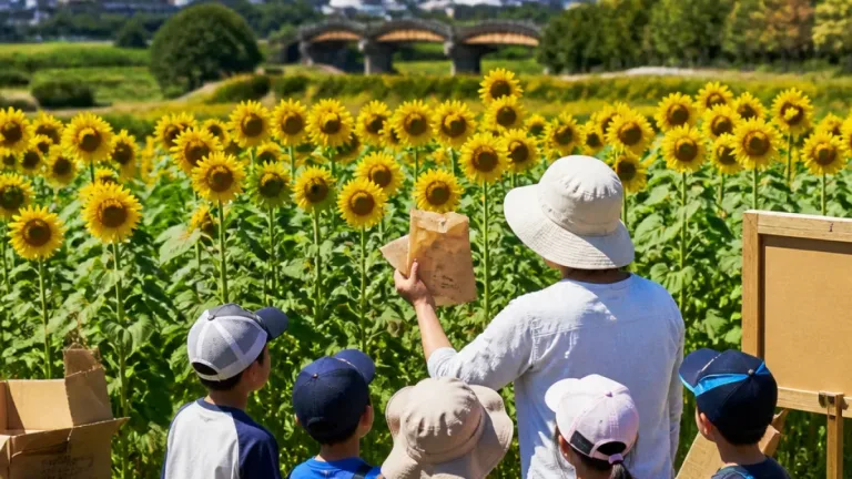 宇治で広がる「ひまわり」の取り組み 福島との縁を伝える市内活動
