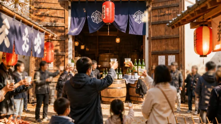 蔵元で秋を祝う 葛城・梅乃宿酒造が蔵開き開催