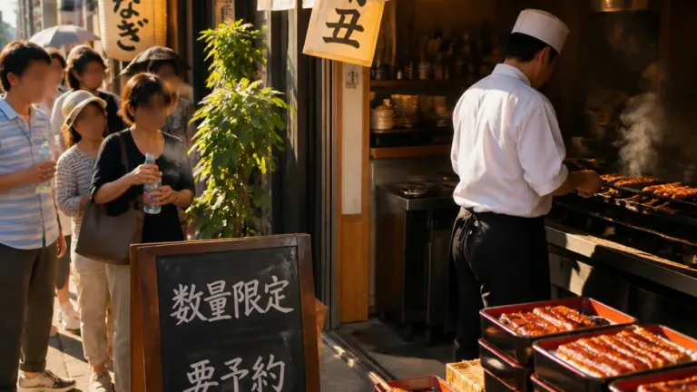 うなぎで猛暑をしのぐ 福島市の飲食店に土用丑のにぎわい
