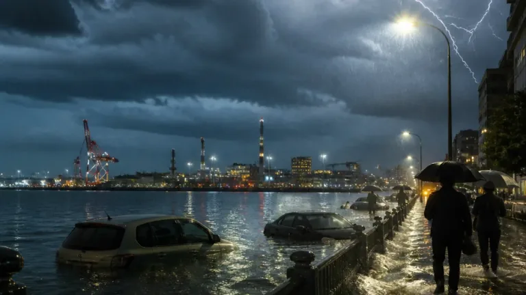 夜遅くまで大気不安定 局地的に激しい雨や浸水に警戒を