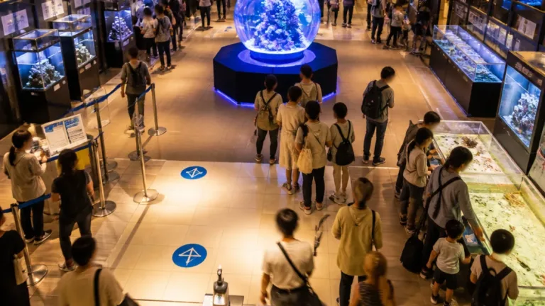 宇都宮・東武百貨店で体験型「ふしぎな水族園」 子ども連れに人気