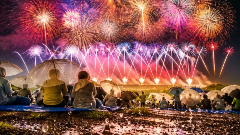20周年の夜空に大輪 雨を乗り越えた「うつのみや花火大会」