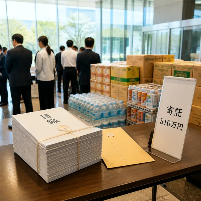 戸上電機グループとOB会が熊本地震に510万円を寄託