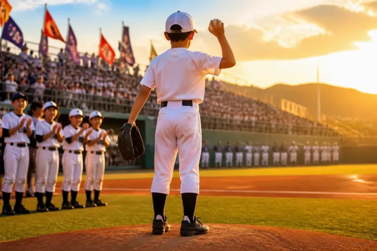 和歌山の少年、白血病克服して高校野球大会で始球式に臨む