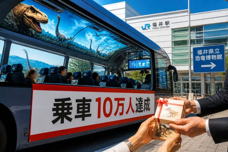 XR演出バス「いこっさ！福井号」乗車10万人達成、地域観光の“移動体験化”に一石
