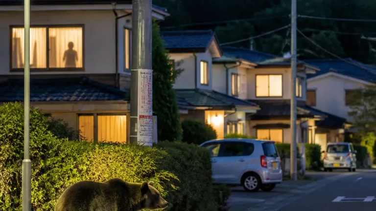 矢巾町でクマ目撃 住宅地近くで人的被害なし